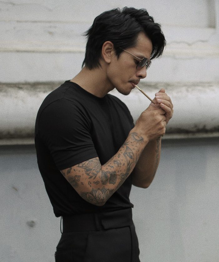 THUN ĐEN VIỀN LƯNG