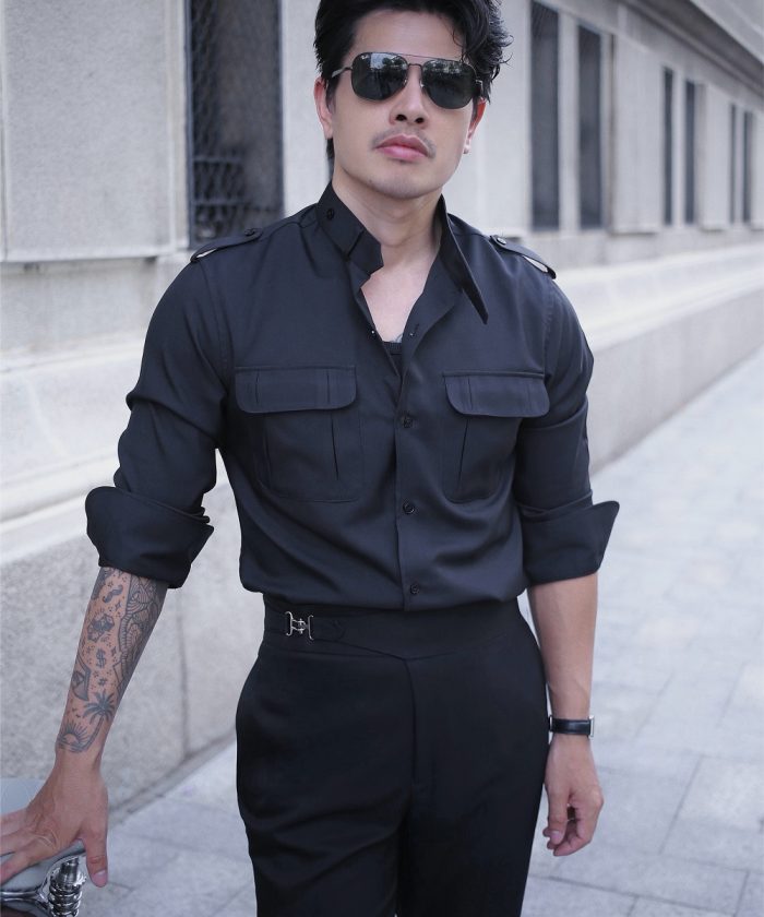 SƠ MI ĐEN T8