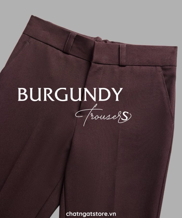 QUẦN ÂU ĐỎ RƯỢU VANG