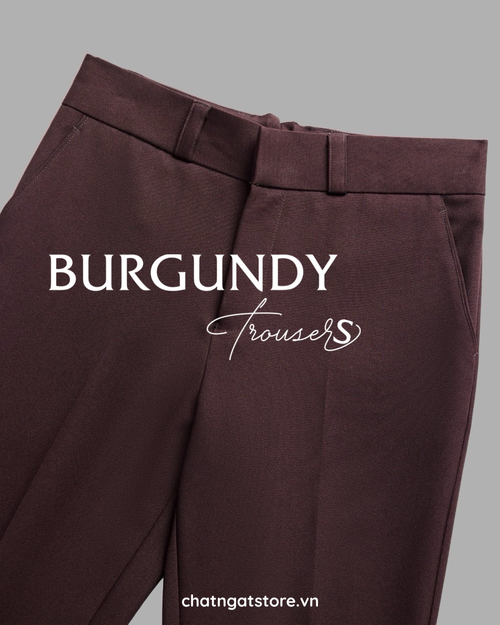 QUẦN ÂU ĐỎ RƯỢU VANG